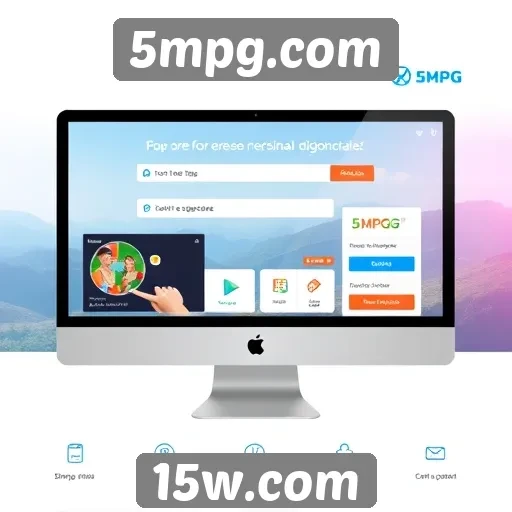 Acessibilidade e interface do 5mpg.com